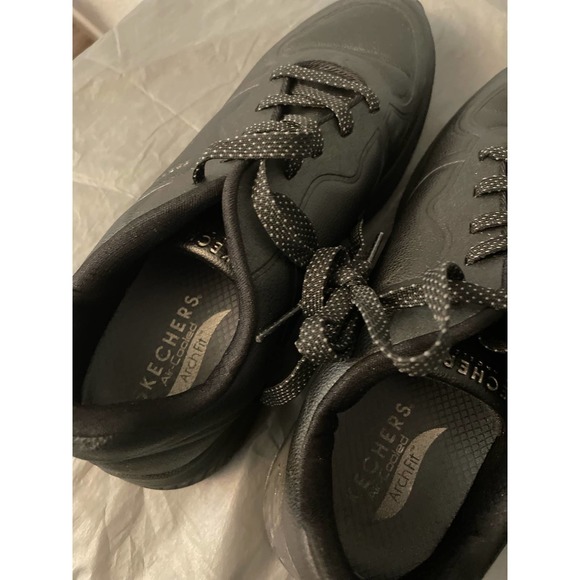 Women's Shoe SKECHERS ARCH FIT S-MILES-MILE MAKERS - 155570/BBK - Picture 3 of 5